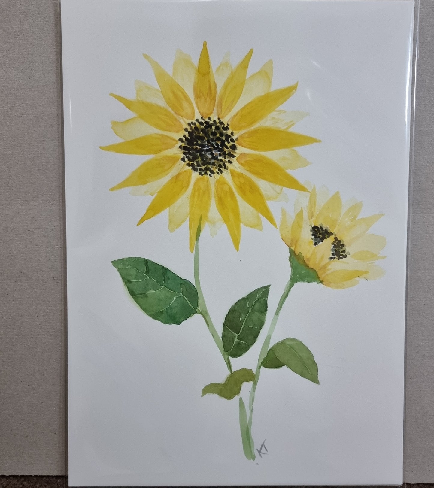 Assorted Floral Watercolour Paintings - Originals