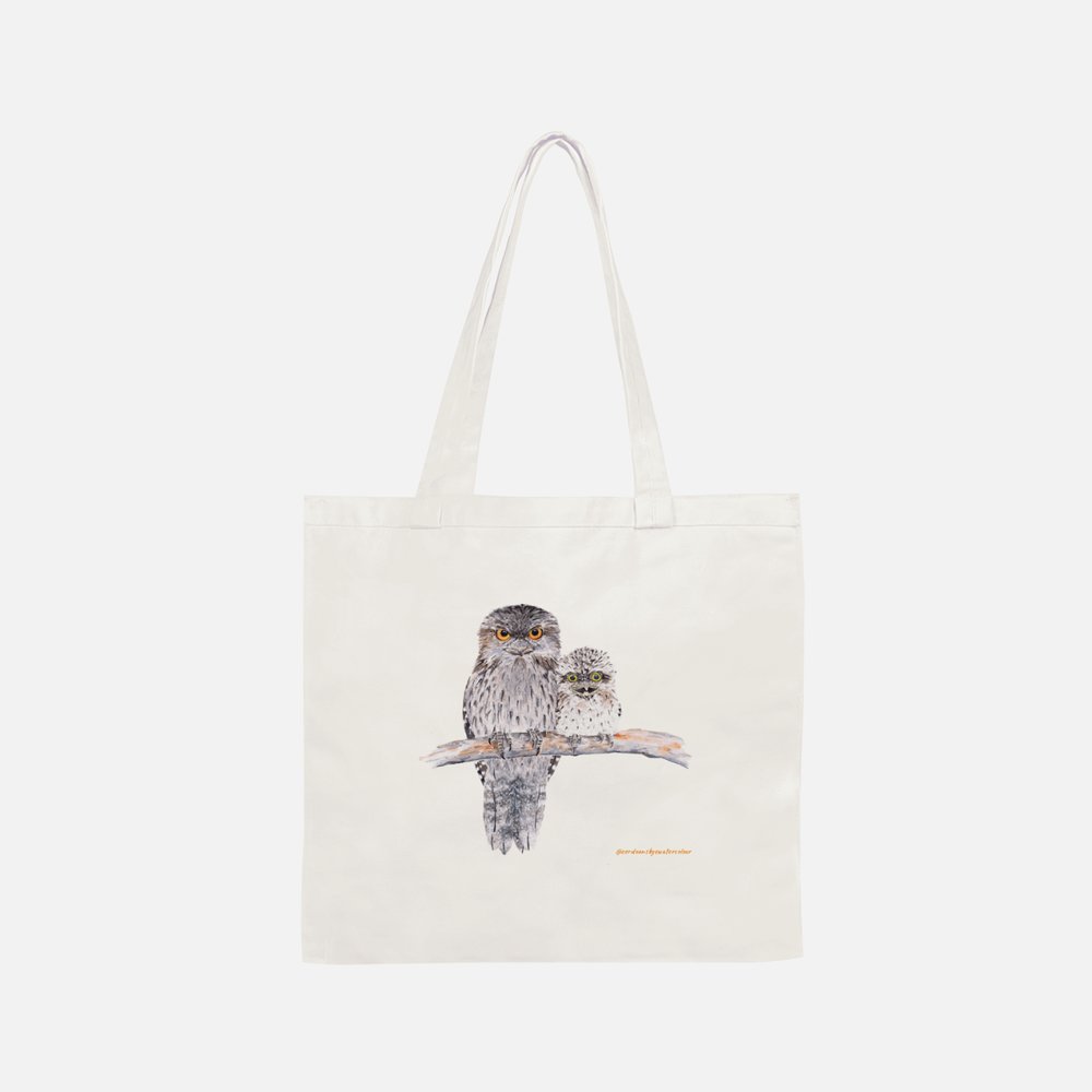 Tote Bag - Tawny Frogmouths - Small